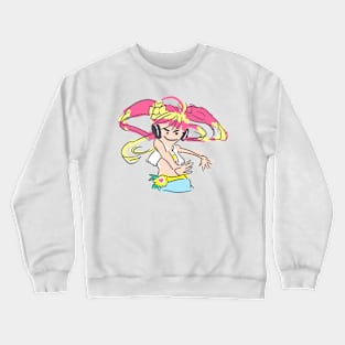 Music Game Bass Girl Crewneck Sweatshirt